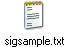 sigsample.txt