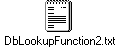 DbLookupFunction2.txt